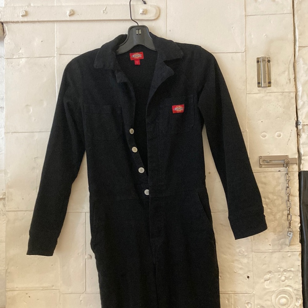 Dickies Girl one piece coverall, black, XS